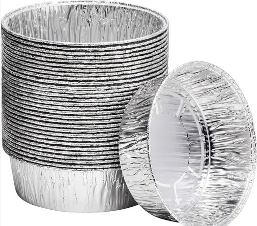 8'' Round Aluminum Pan 500 Pcs Quality