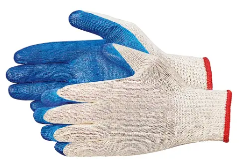 Ace Work Gloves Blue 10ct