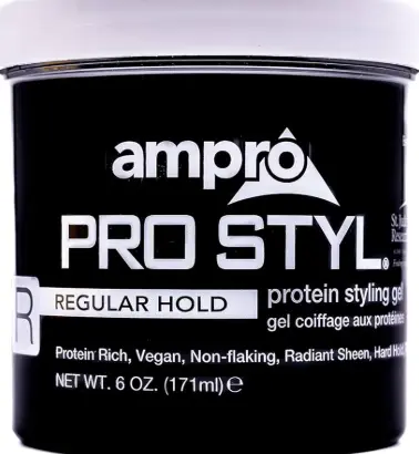 Ampro Pro Style Gel Regular Black 60oz