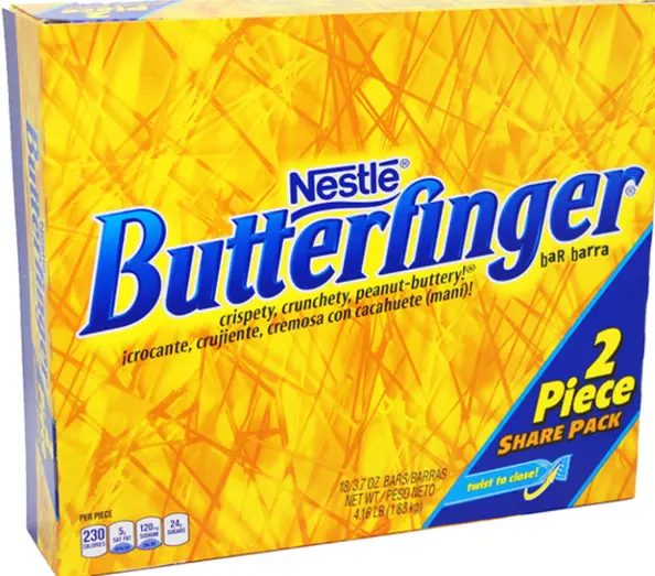 Butterfinger Share Size Bar 18-3.7 Oz