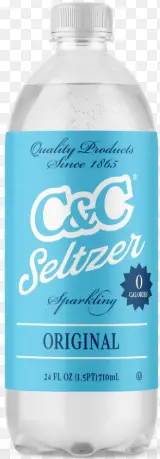 C&C Seltzer 24 Oz