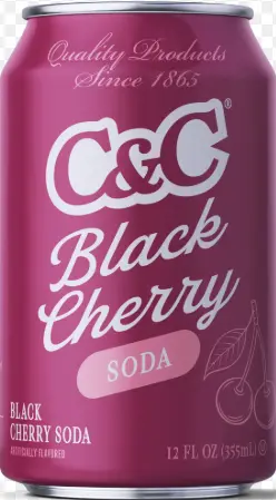 C&C Black Cherry - 12 Oz Can