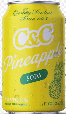 C&C Pineapple - 12 Oz Can