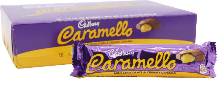 Cadbury Carmello Bar 18-1.6oz