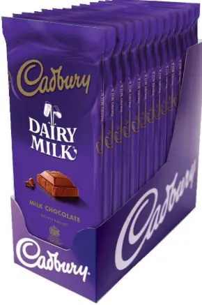 Cadbury Milk Chocolate 14-3.5oz