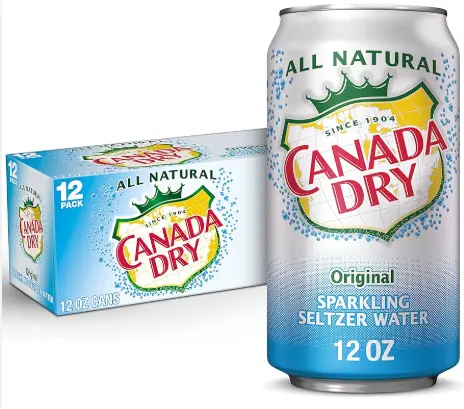 Canada Dry - Seltzer 12 Pack 12 Oz Cans