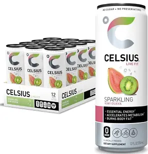 Celsius 12 oz - Sparkling Kiwi Guava