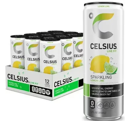 Celsius 12 oz - Sparkling Lemon Lime
