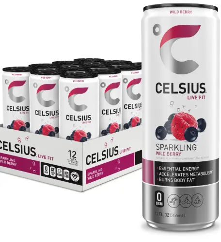 Celsius 12 oz - Sparkling Wild Berry