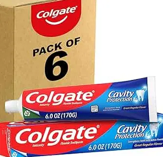Colgate Regular 6 Pack 2.5oz