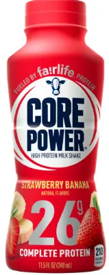 Core Power 14 Oz Bottle - Strawberry Banana