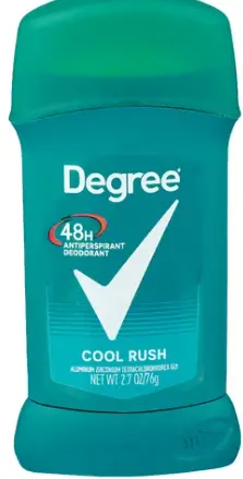 Degree Deo Cool Rush 2.7oz - 6 - Pack