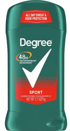 Degree Deo Men Sport 2.7oz 6 - Pack