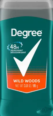 Degree Wild Woods 2.7 Oz 6 Pack