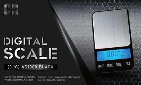 Digi Scale Ad1000 Blk