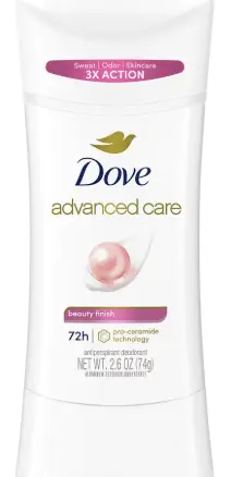 Dove Deo Beauty Finish 2.6oz 6 - Pack