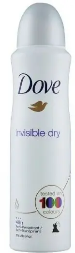Dove Invisible Dry Anti White Spray 6 Pack