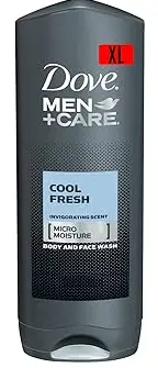 Dove Men Body & Face Wash Cool Fresh 400ml 6-Pack