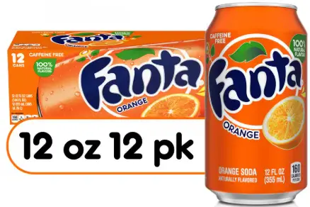 Fanta Orange Can 12-12 Oz