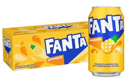 Fanta Pineapple Can 12-12 Oz