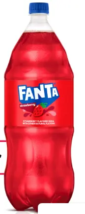Fanta Strawberry 2 Liter (Deposit Included)