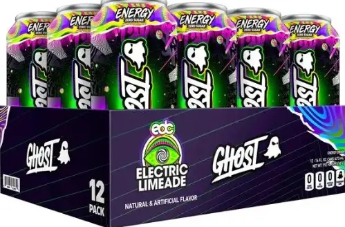 Ghost Electric Limeade 16oz 12/1