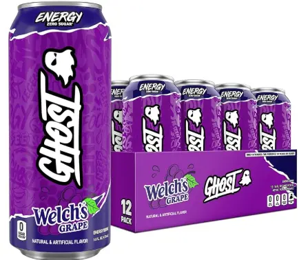 Ghost Welch's Grape 16oz 12/1