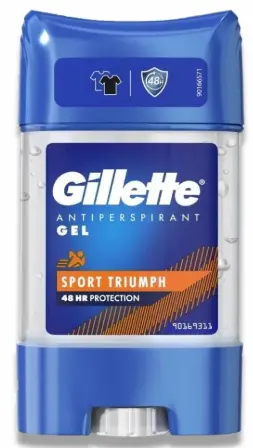 Gillette Deo Anti White Sport Triumph 70ml 6 - Pack
