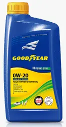 Goodyear Full Synthetic 0W-20 Dexos-1 Motor Oil 12/1 Qts