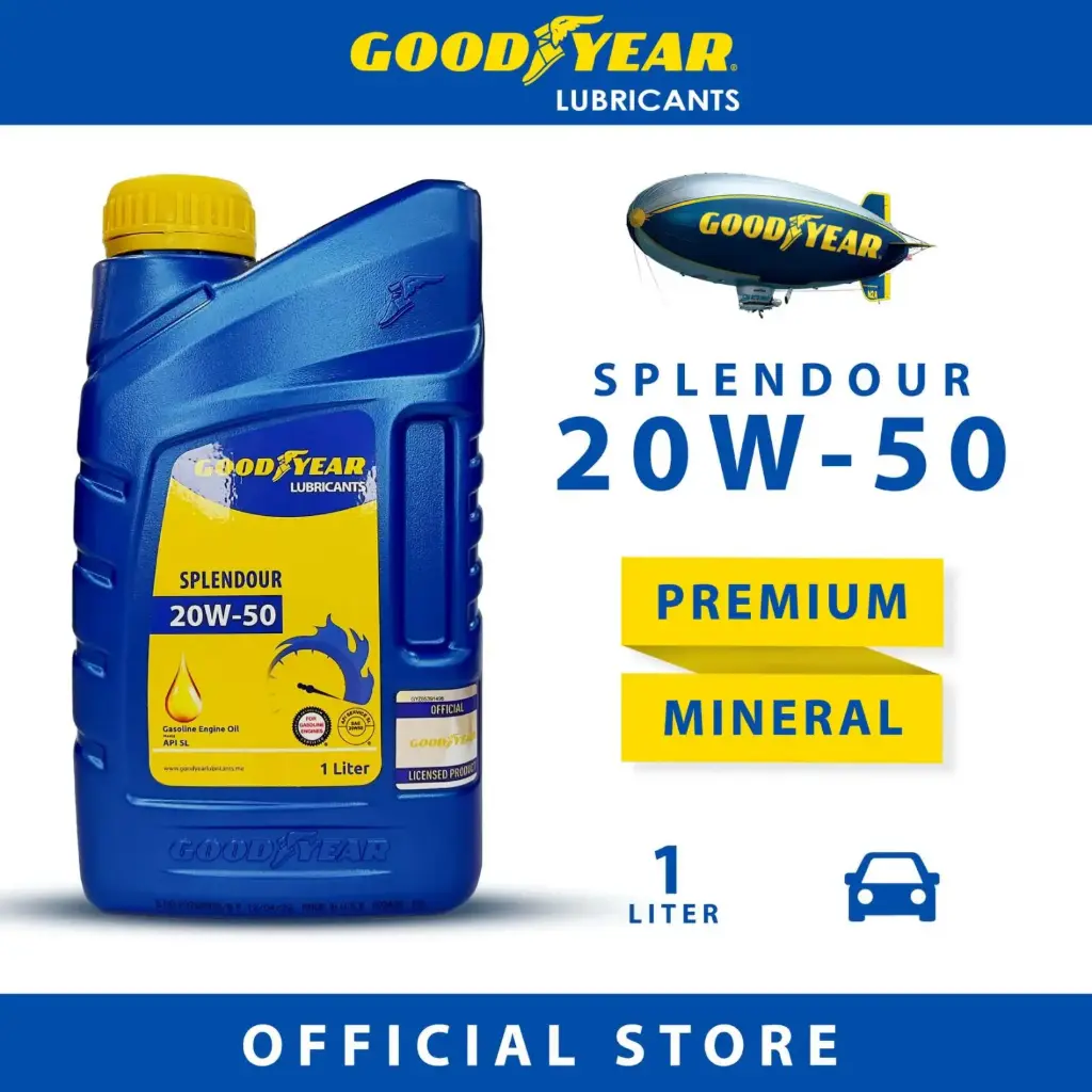 Goodyear Synthetic Blend 20W50 Motor Oil 12/1 Qts