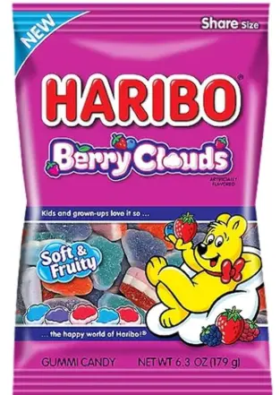 Haribo Berry Clouds 12-4.1oz