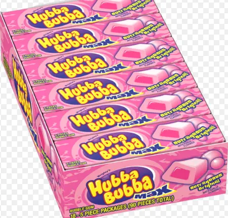 Hubba Bubba Max Original 18-5 Piece