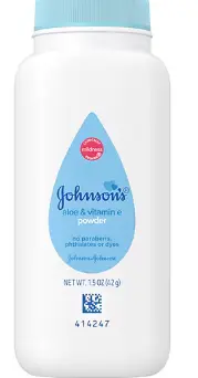 Johnsons Baby Powder Aloe 1.5oz 12pk