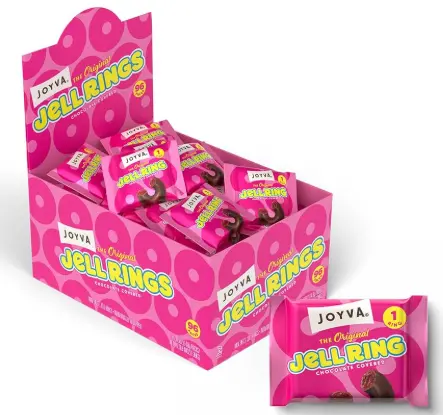 Joyva Jell Ring Chocolate 96 CT