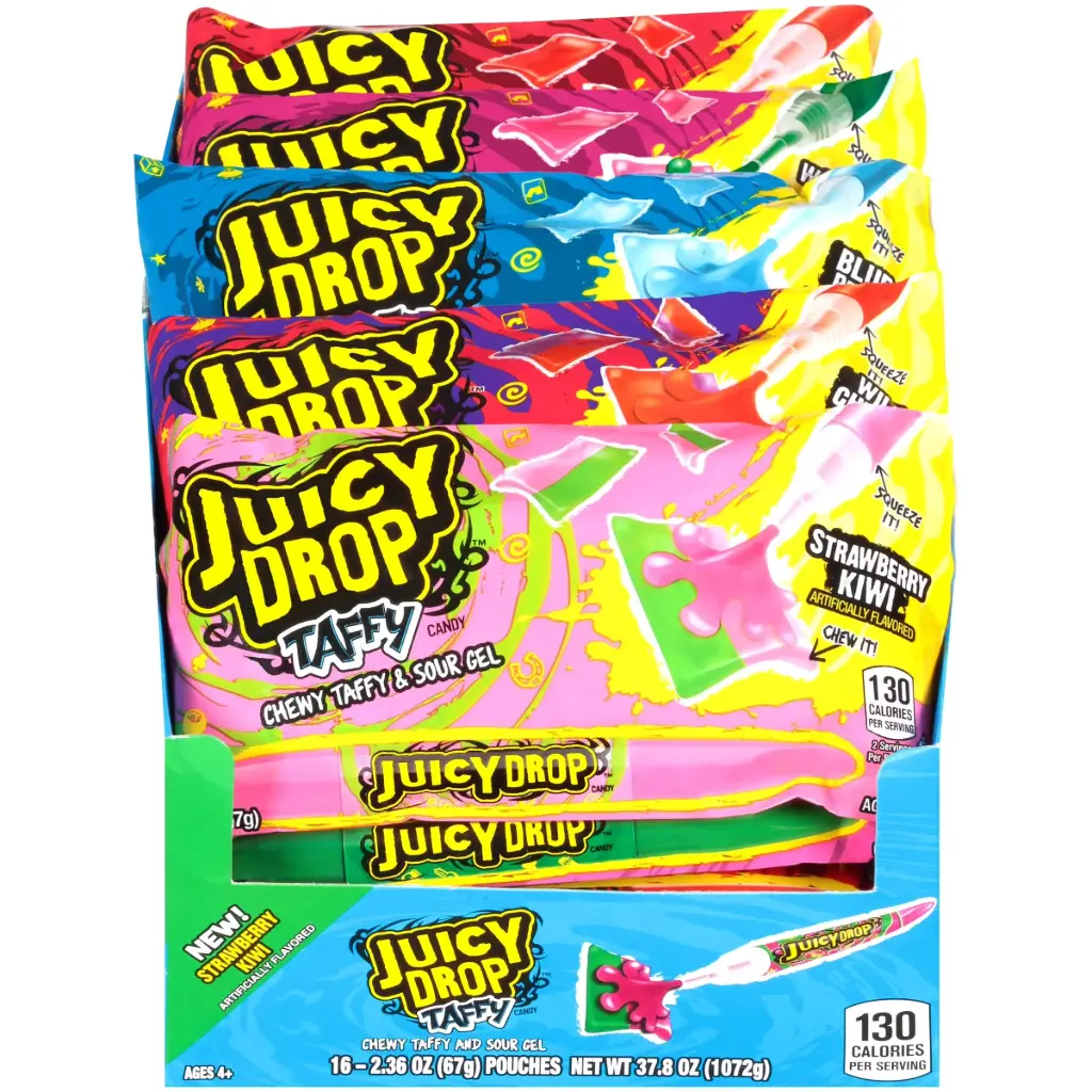 Juicy Drop Taffy 16-2.36oz