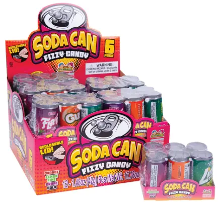 KidsMania Soda Can 12-1.48oz