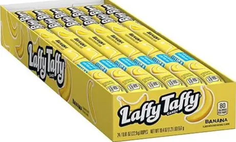 Laffy Taffy Rope Banana 24-0.81oz