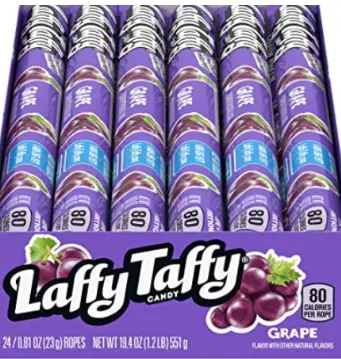 Laffy Taffy Rope Grape 24--0.81oz