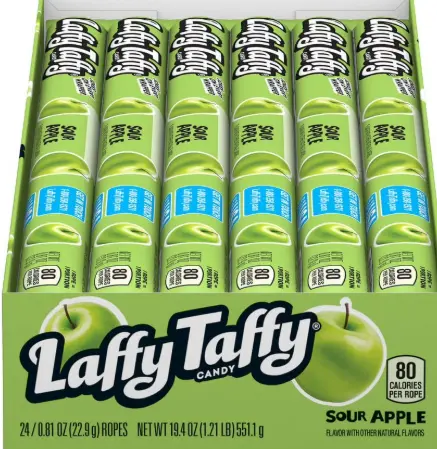 Laffy Taffy Rope Sour Apple 24-0.81oz