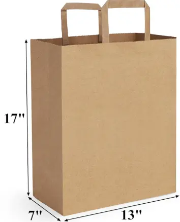 Large Brown Bag 13x7x17 200 Ct