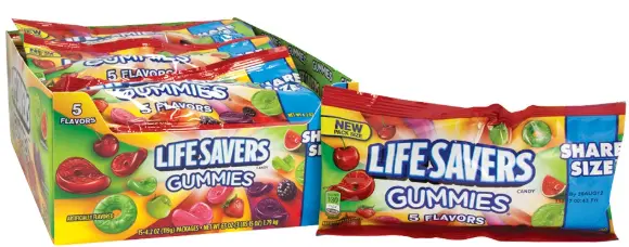 Lifesavers Gummy 5 Flavors 14-4.2oz