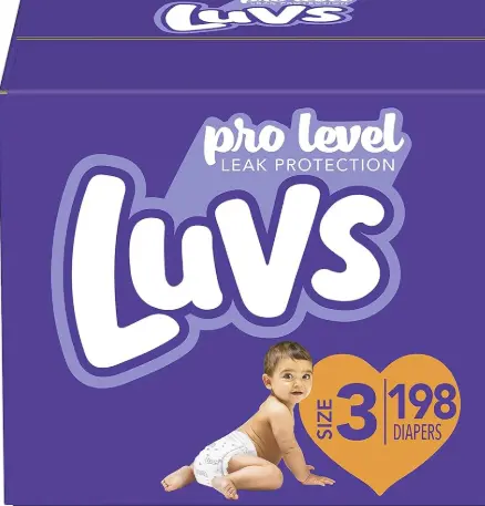 Luvs Size 3