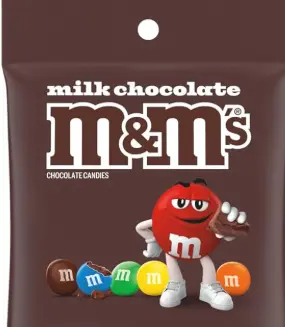 M&Ms Choco Peg Candy Bag