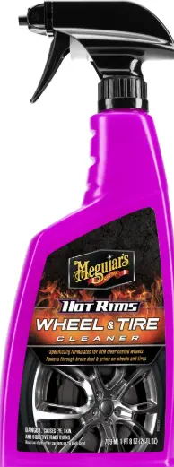 Meguiar's Hot Rims Wheel & Tire Cleaner Trigger Spray 24 Oz