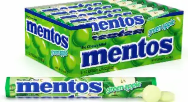 Mentos Green Apple 15-1.32 Oz