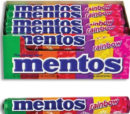 Mentos Rainbow 15-1.32 Oz