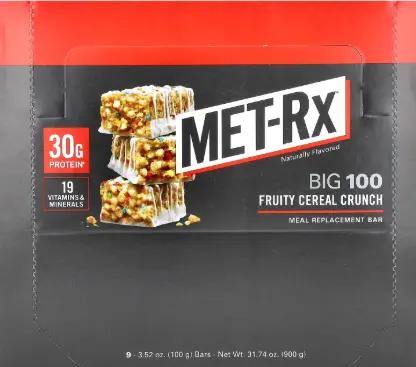 Met-rx Fruity Cereal Crunch 9-3.52oz