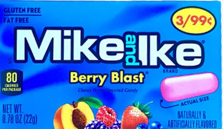 Mike & Ike Berry Blast 24-0.78 Oz