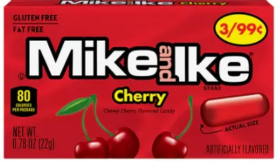 Mike & Ike Cherry 24-0.78 Oz