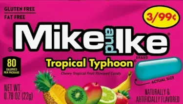 Mike & Ike Tropicial Typhoon 24-0.78 Oz
